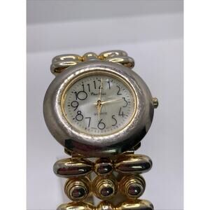 Pierre Nicol Gold Tone Vintage Watch Works New Battery